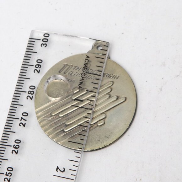 Vintage 11th Maccabiah Games Pendant 1981 Tel Aviv Israel Jewish Sports Games - Picture 5 of 7